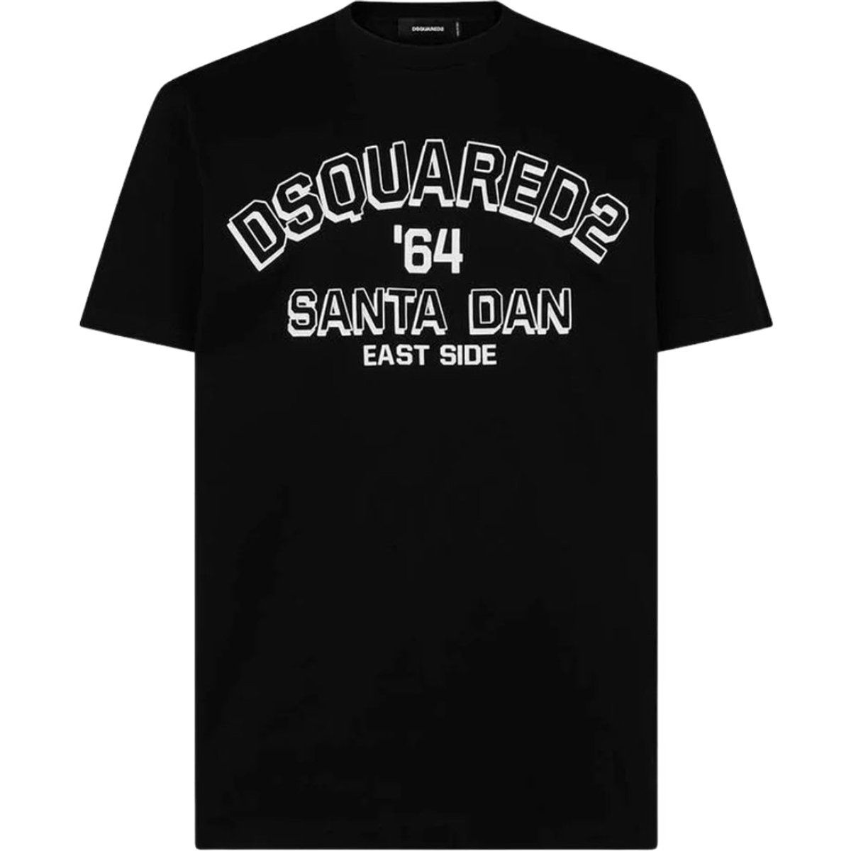 Schwarzes T-Shirt mit Grafikprint
