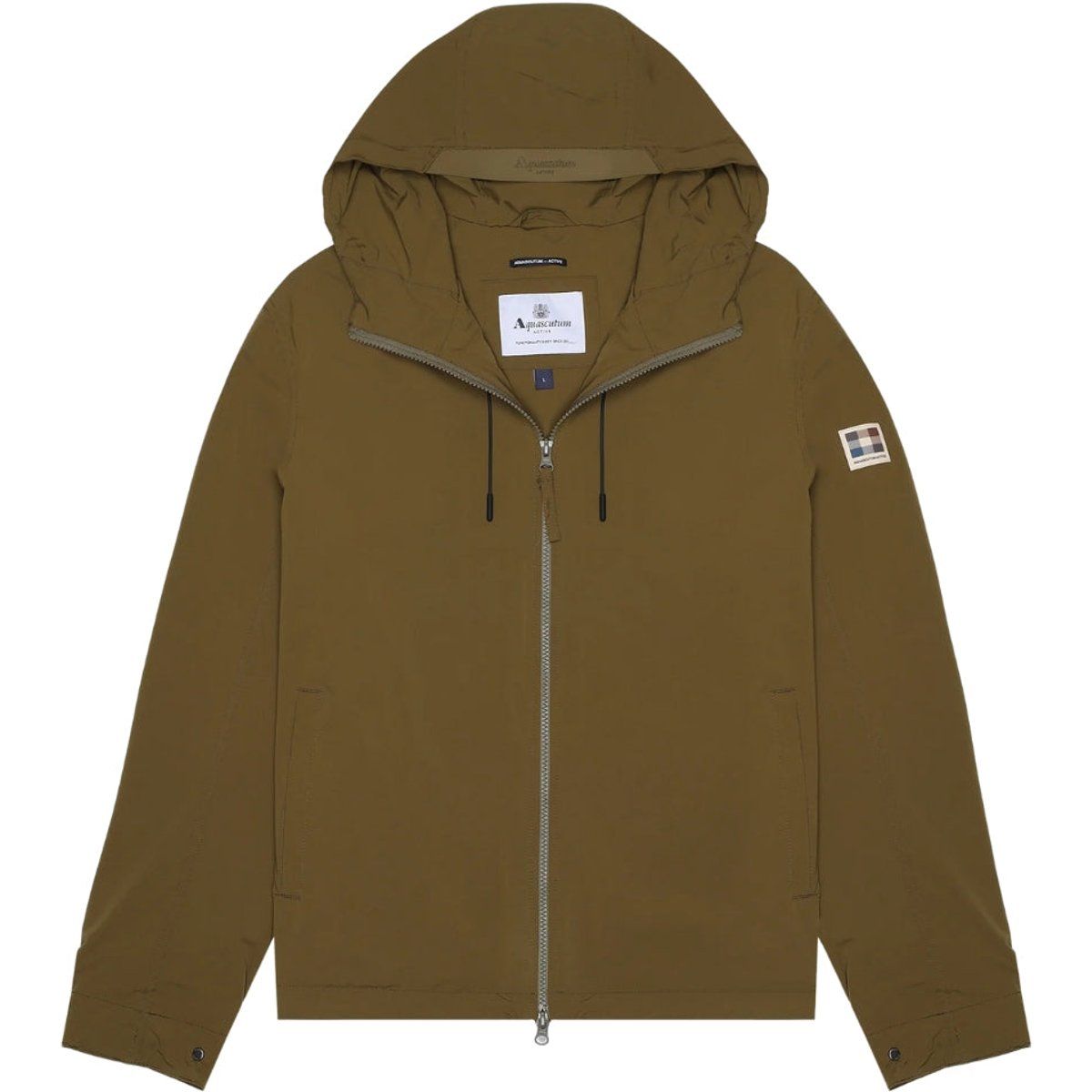 Aktive Windjacke mit Kapuze