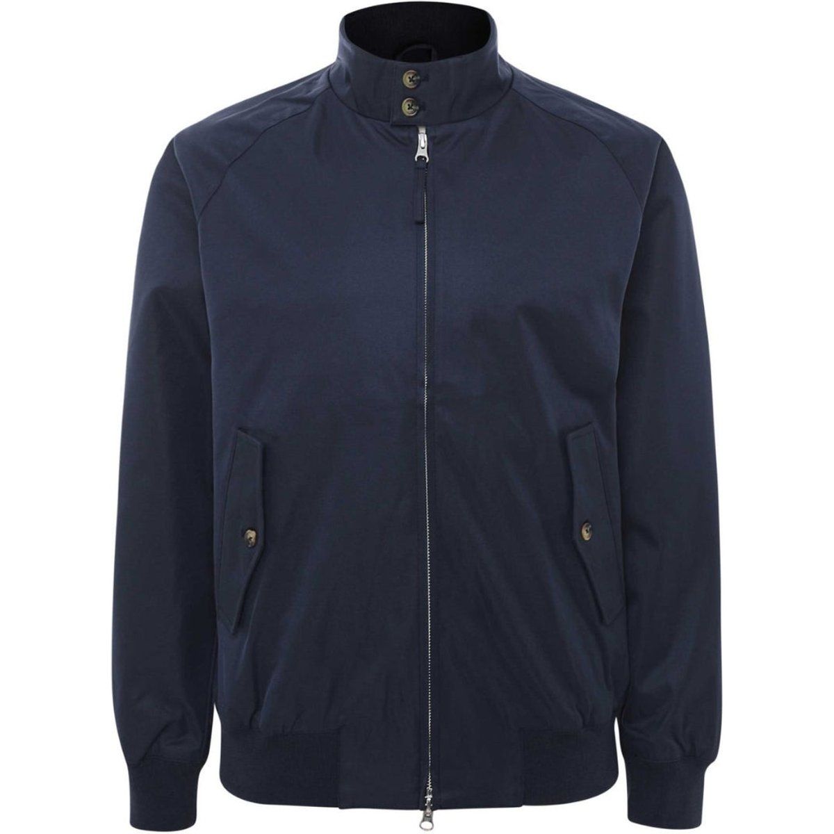Herrenjacke im Harrington-Stil in Marineblau