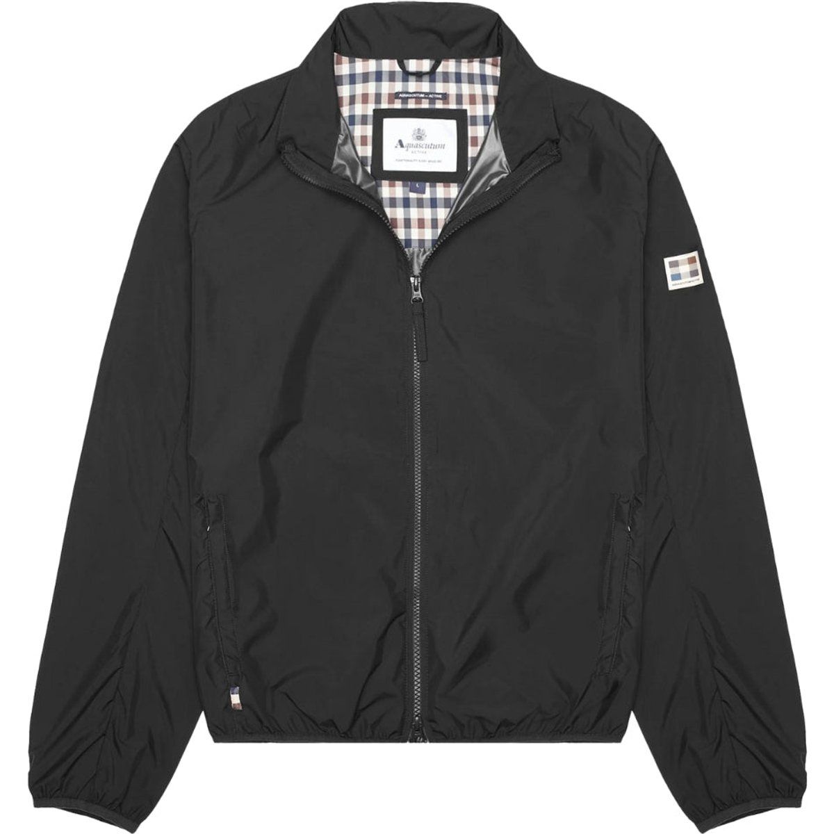 Klassische, leichte Windbreaker-Jacke mit Reißverschluss