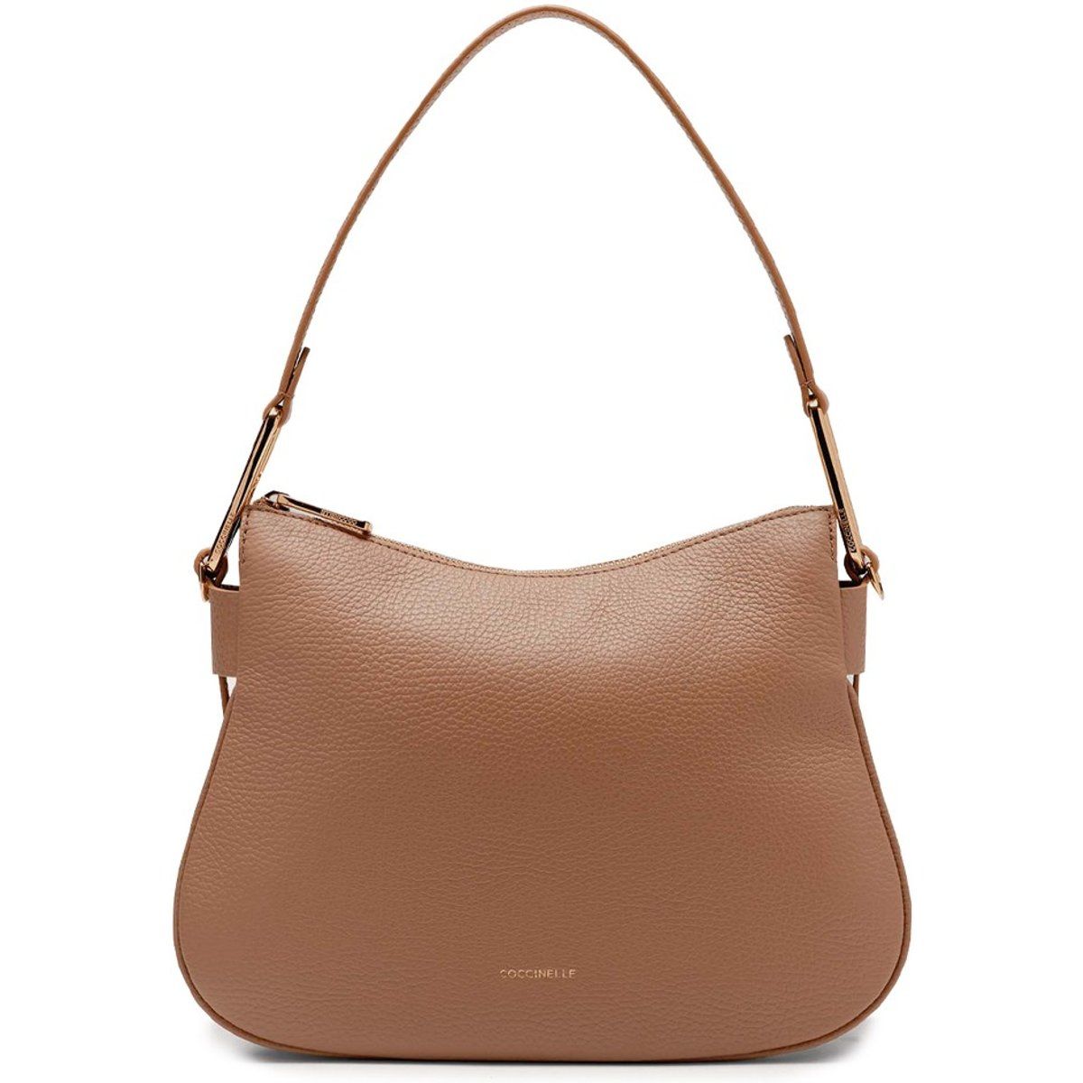 Cosima Schultertasche aus genarbtem Leder