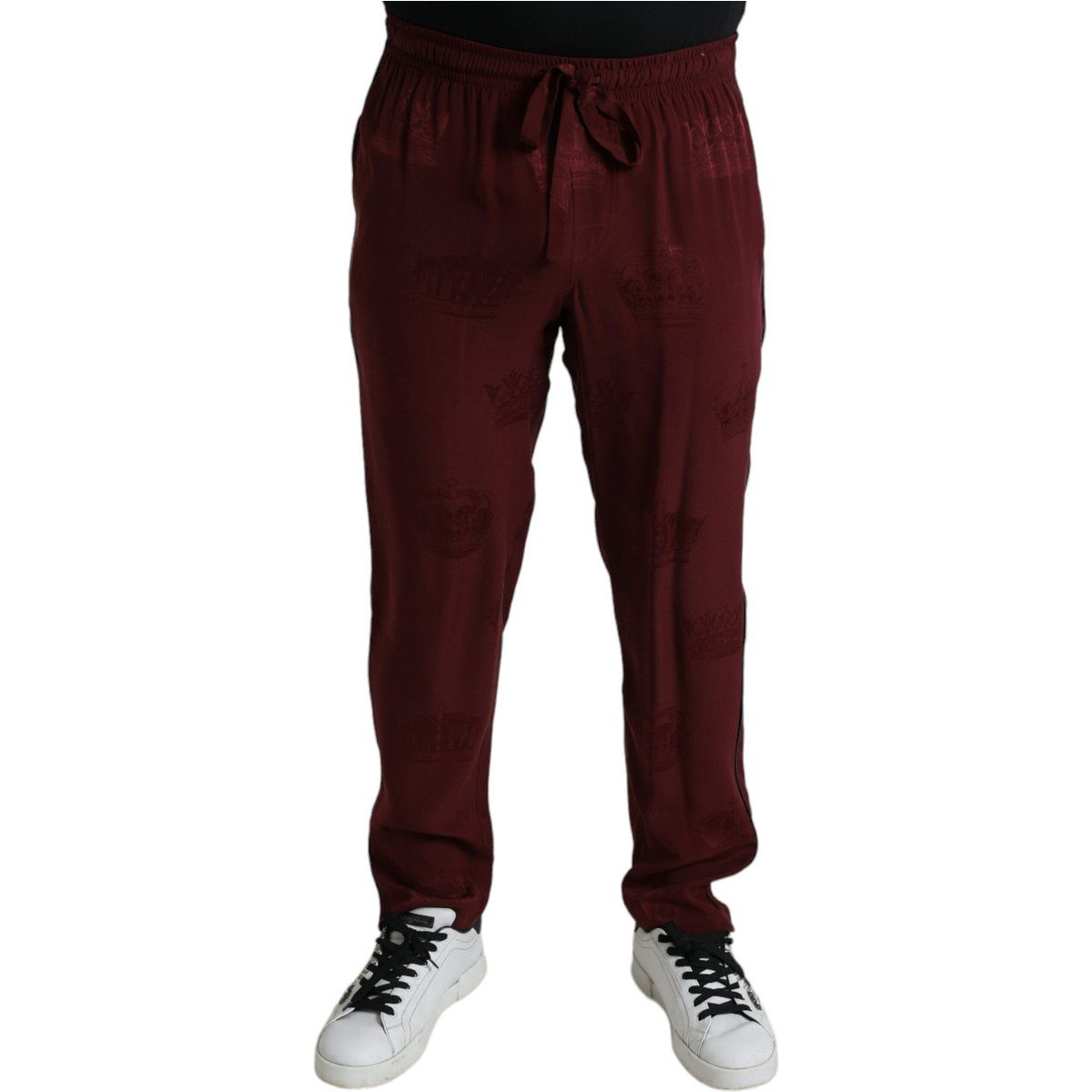 Freizeit-Hose mit Kronenprint