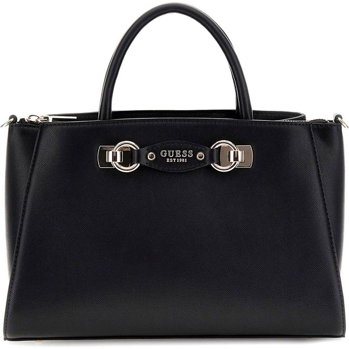 Elegante strukturierte Henkeltasche