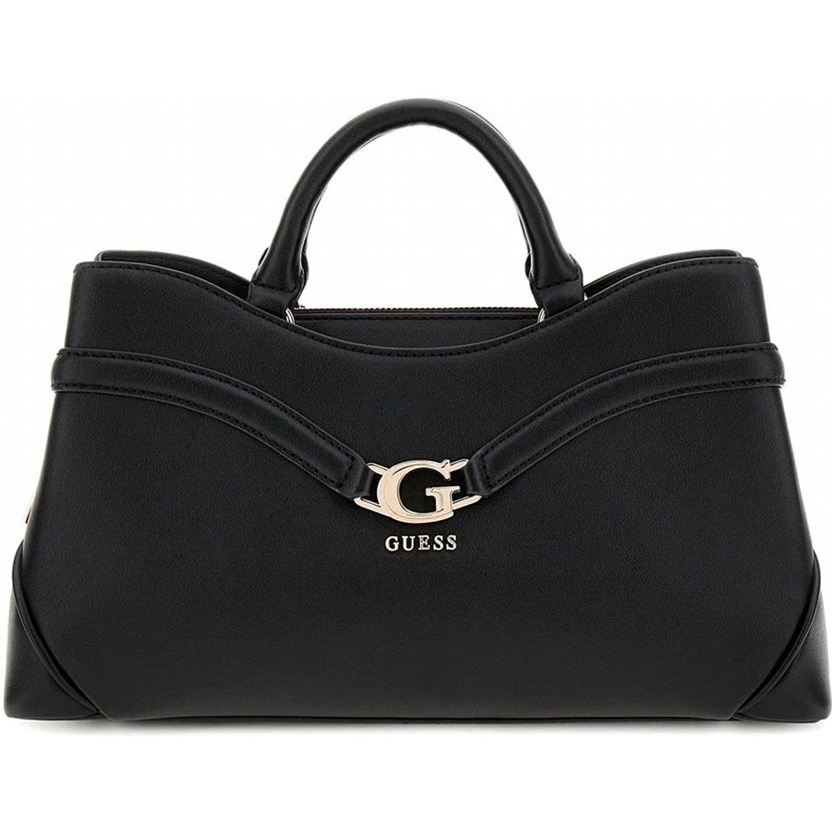 Klassische strukturierte Satchel Handtasche