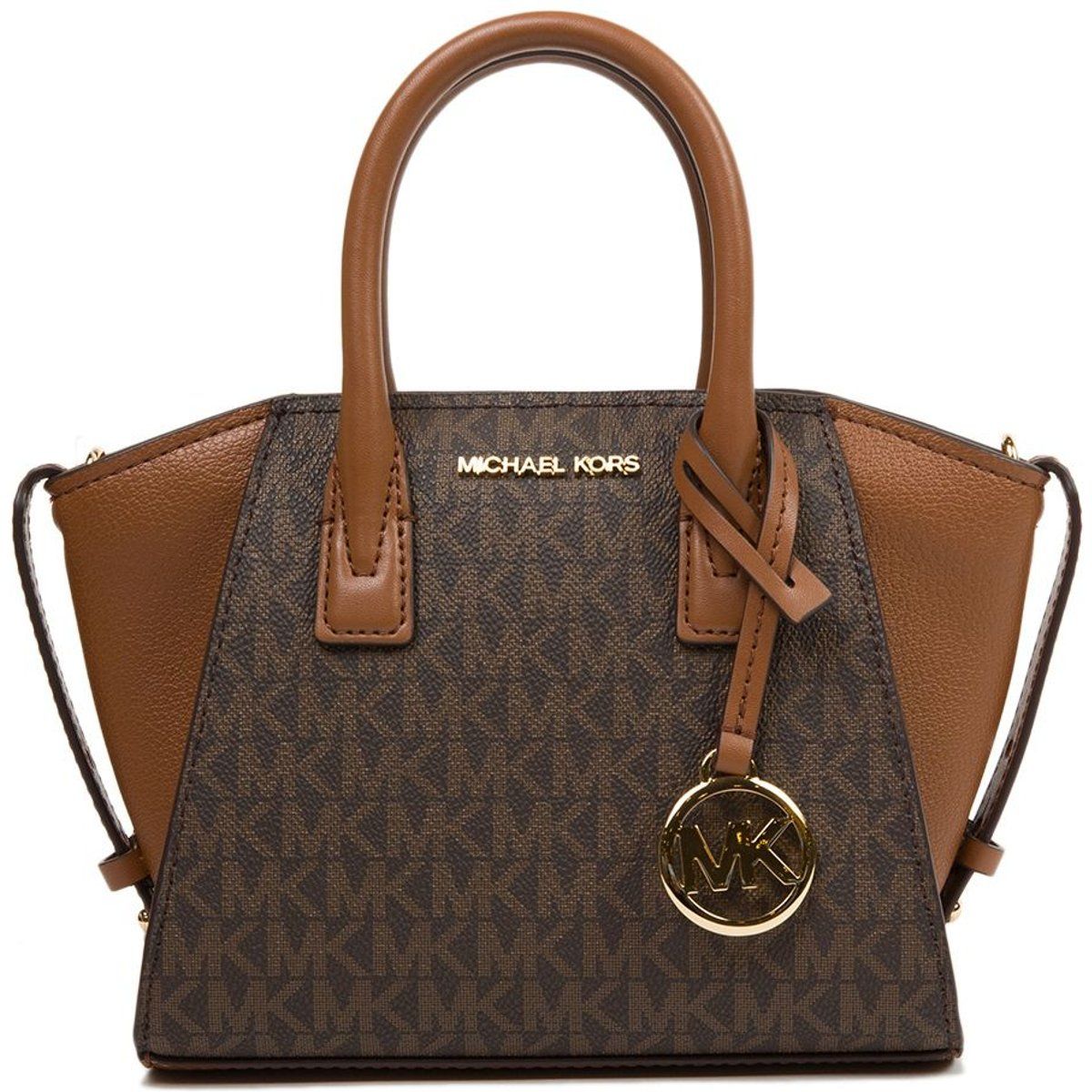 Michael Kors Avril Extra-Kleine Umhängetasche Braun