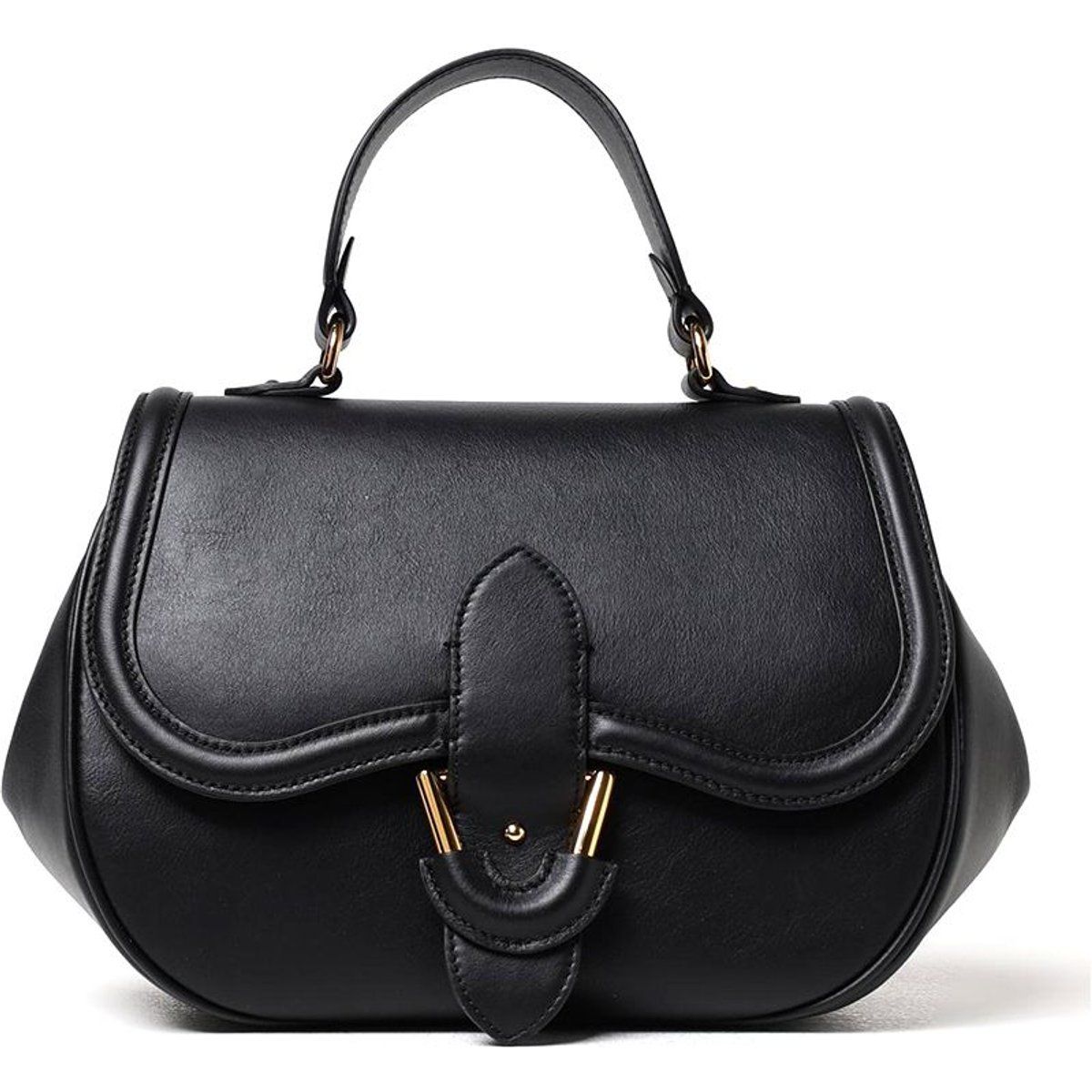 Elegante strukturierte Henkeltasche