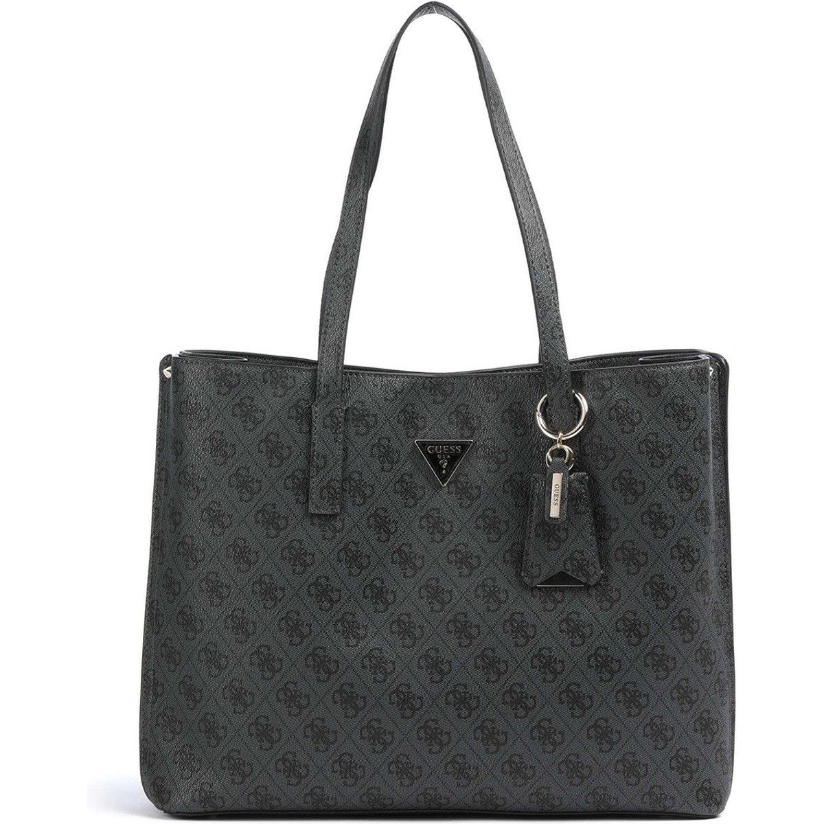 Elegante Handtasche mit Logo-Muster