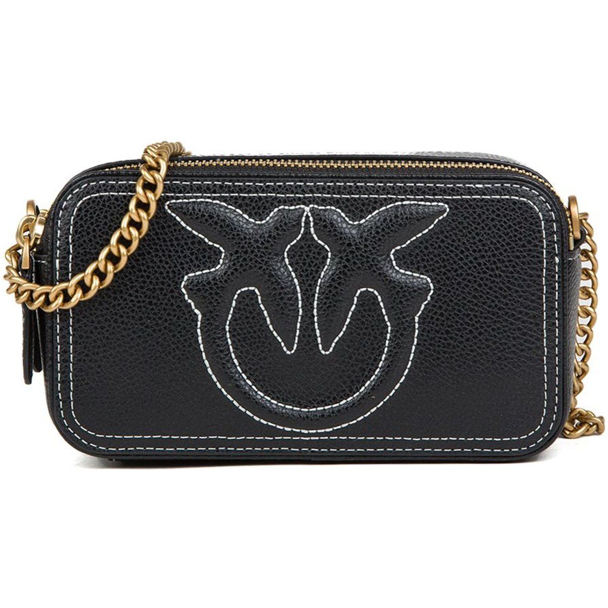 Bestickte Love Birds Kamera-Tasche