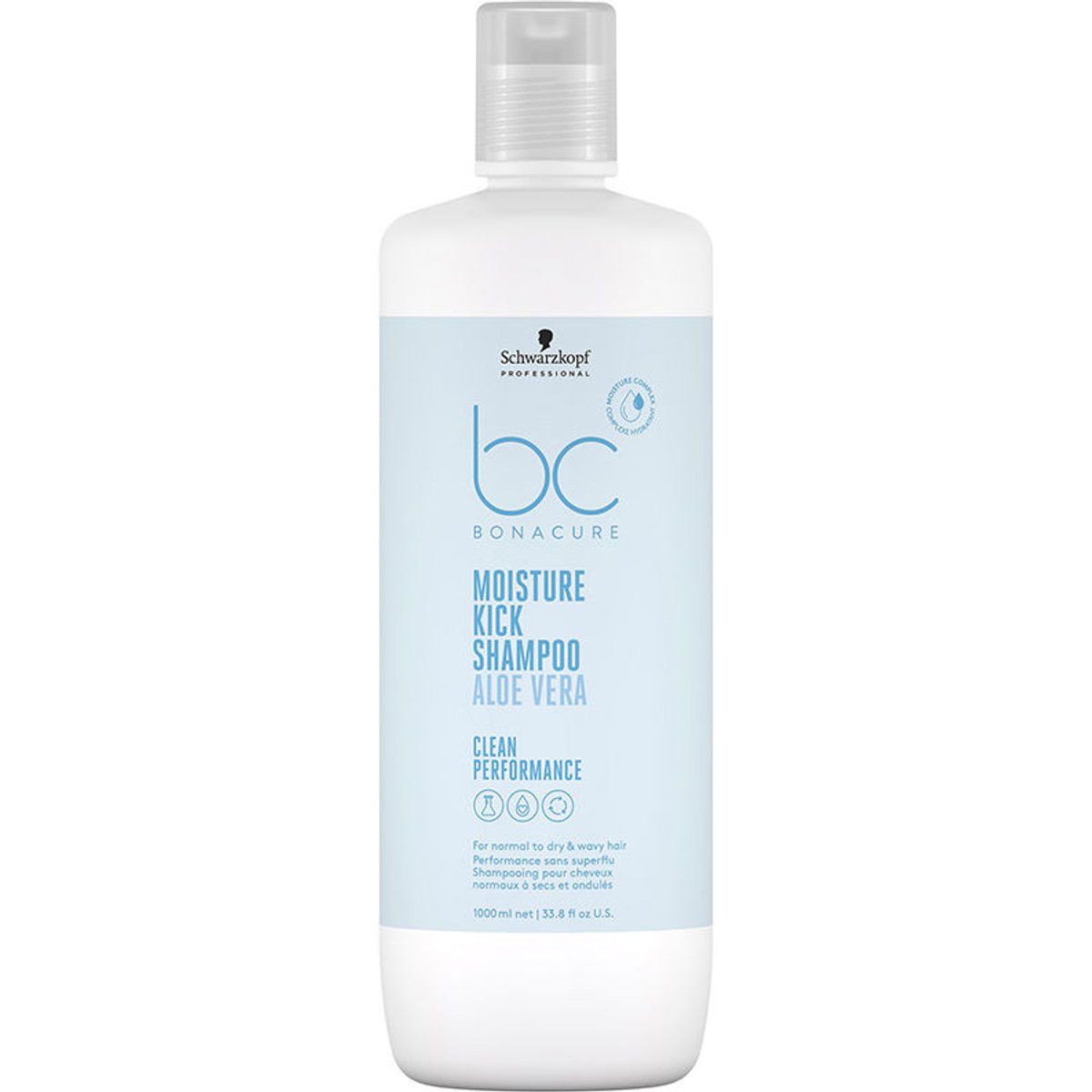 Bc Moisture Kick Champú 1000 ml