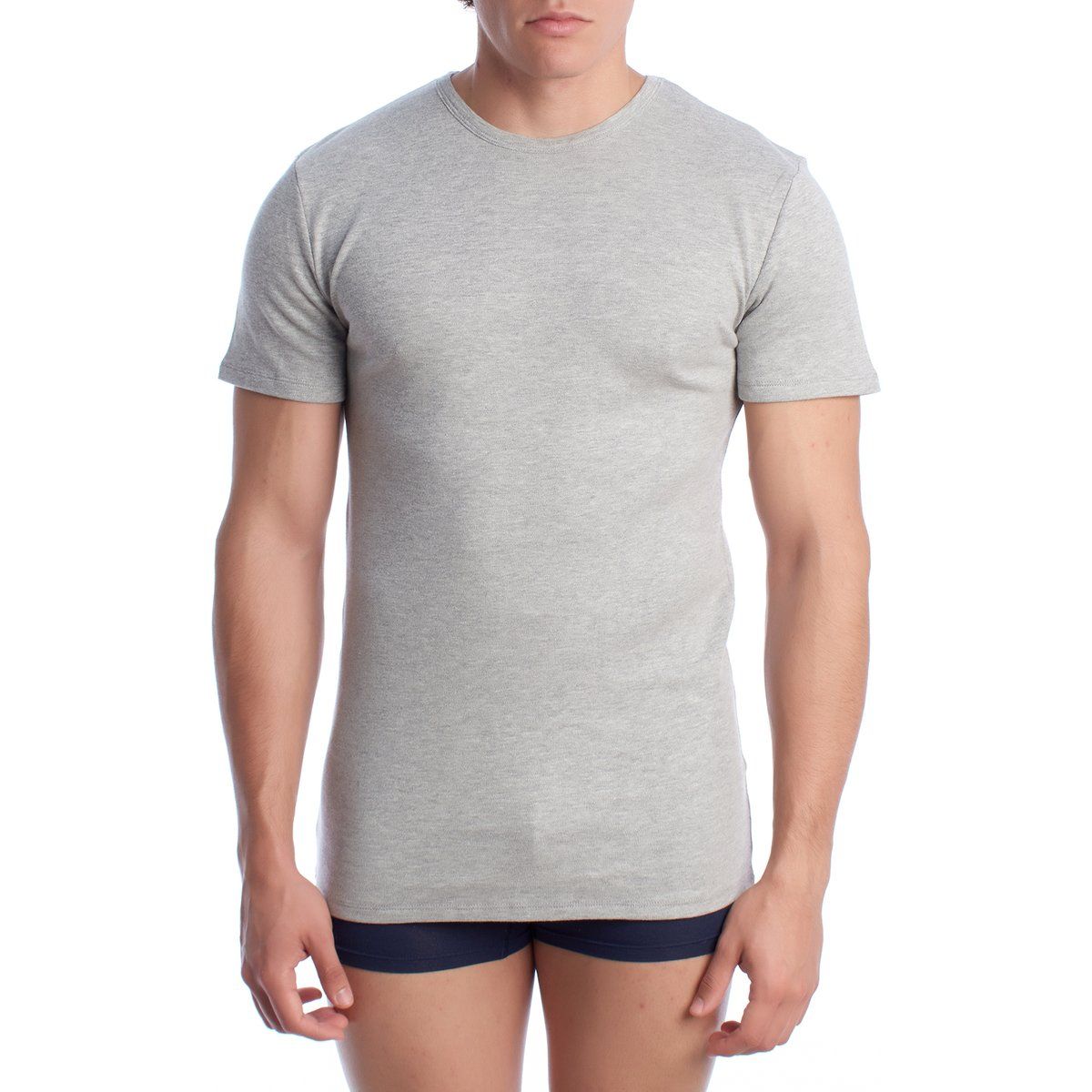 Herren Kurzarm Thermo-Unterhemd