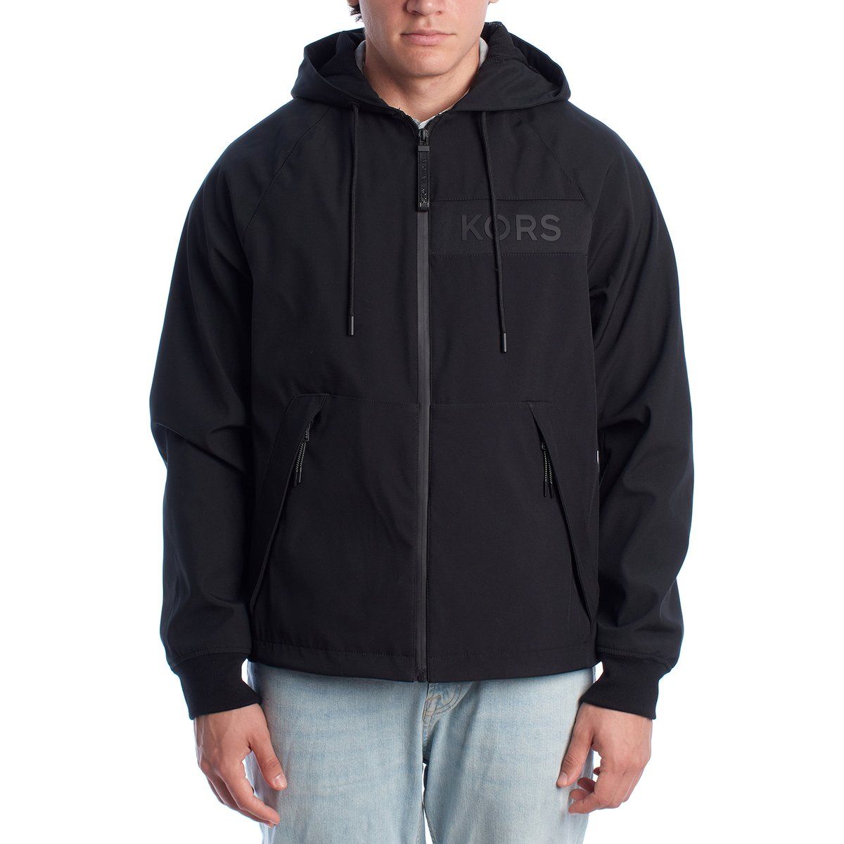 Herren Kapuzen Windbreaker Jacke