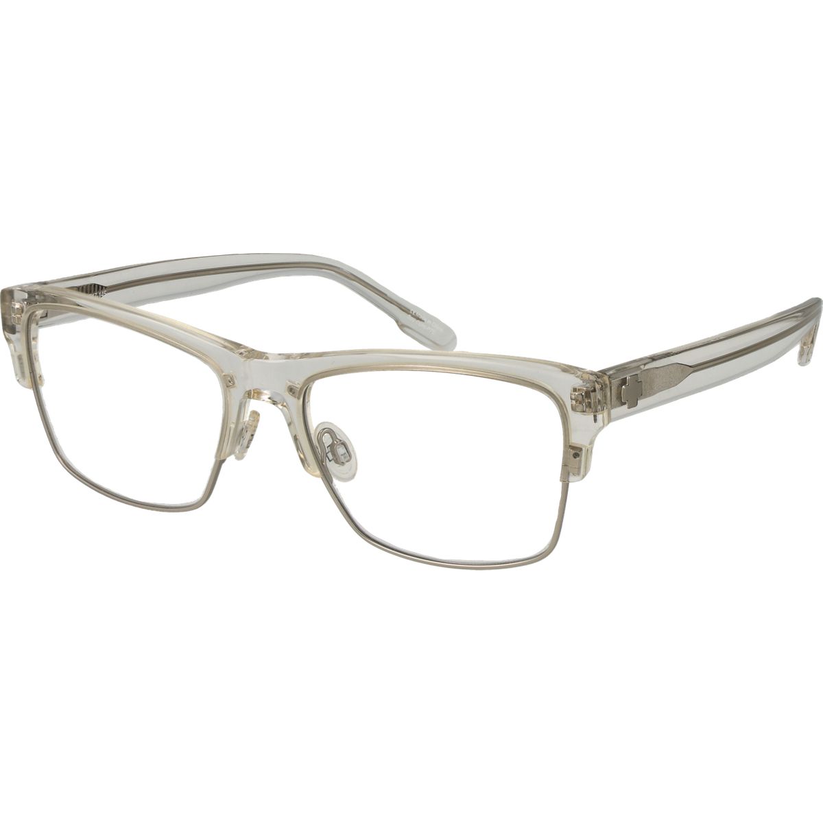 Transparente Rechteckige Vollrandbrille