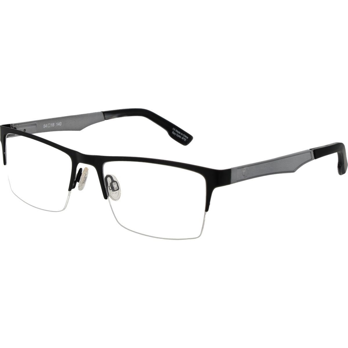 Rechteckige Halbrand-Brillenfassung