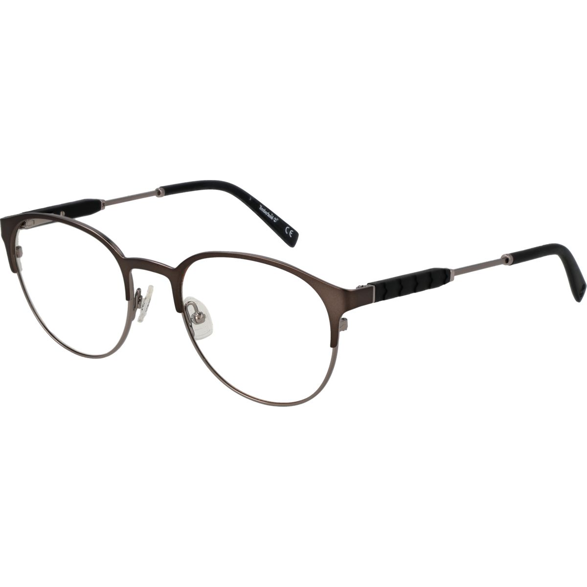 Runde Gunmetal Vollrandbrille
