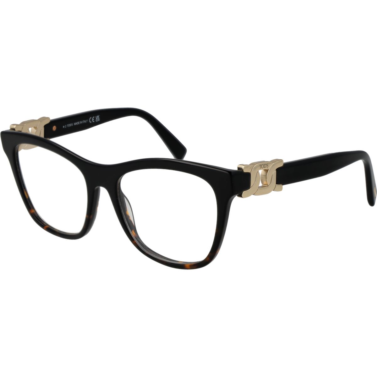 Schwarze Cat-Eye Brillenfassung