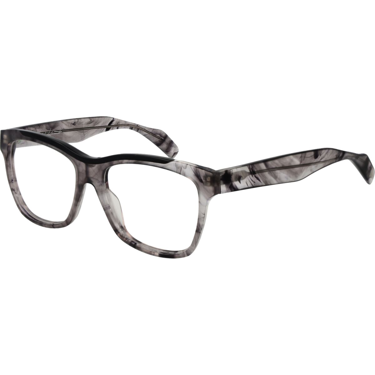 Graue Acetat Vollrand Quadratische Brille