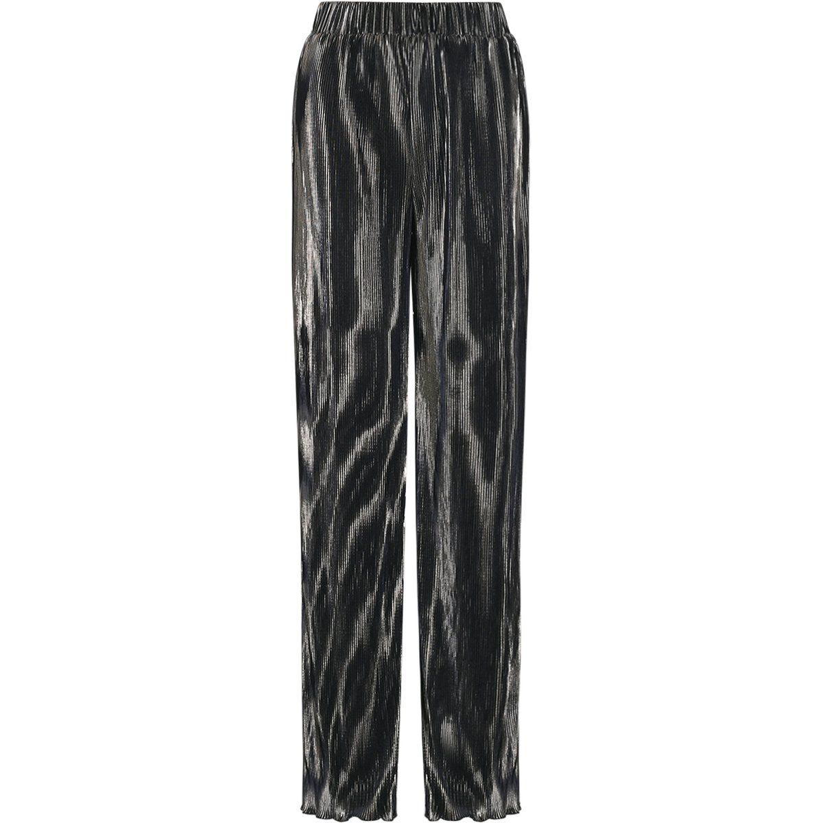 Elegante, plissierte Hose mit weitem Bein