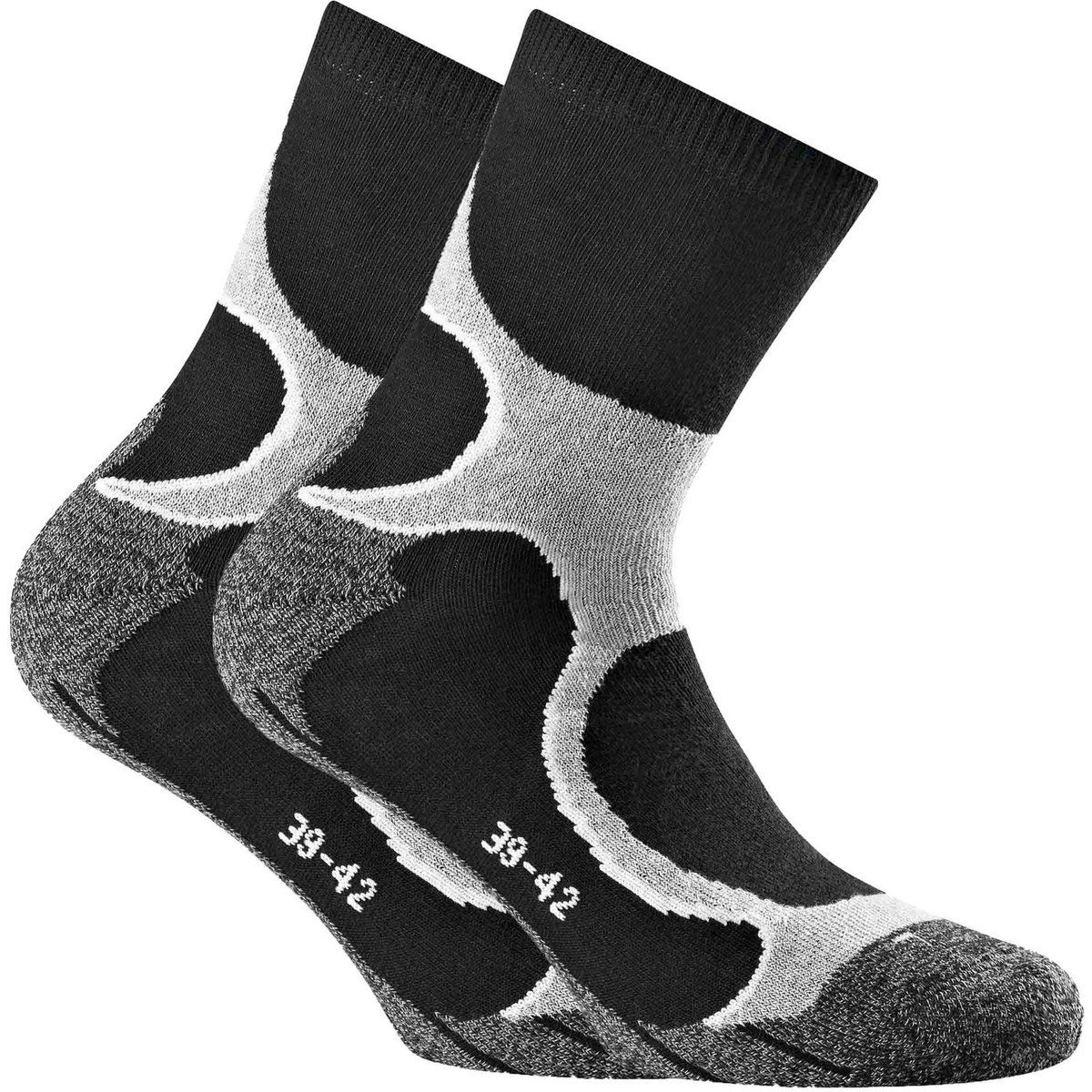Unisex Viertel Laufsocken Doppelpack