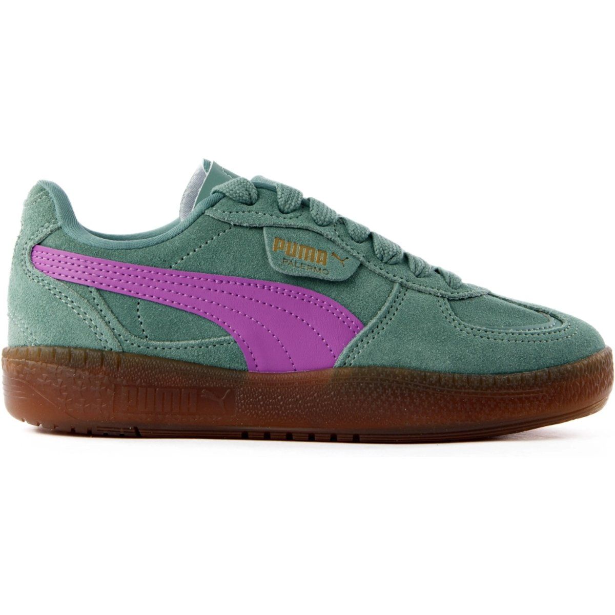 Grüner Palermo Mode-Sneaker aus Wildleder