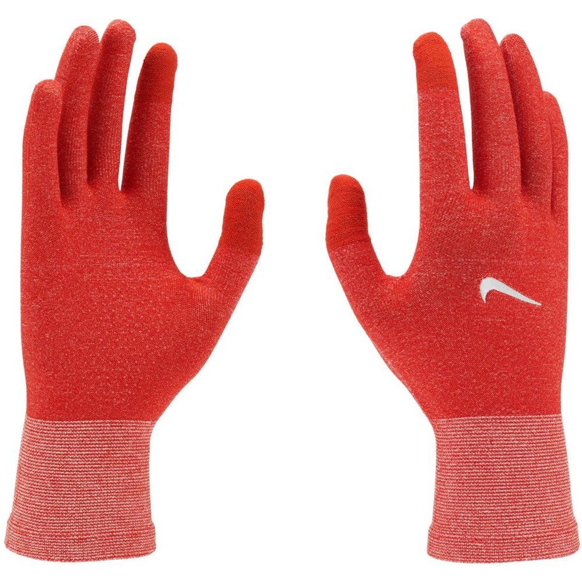 Nike - Handschuhe für Herren, Jerseyware, Laufen, Leicht (Rot)