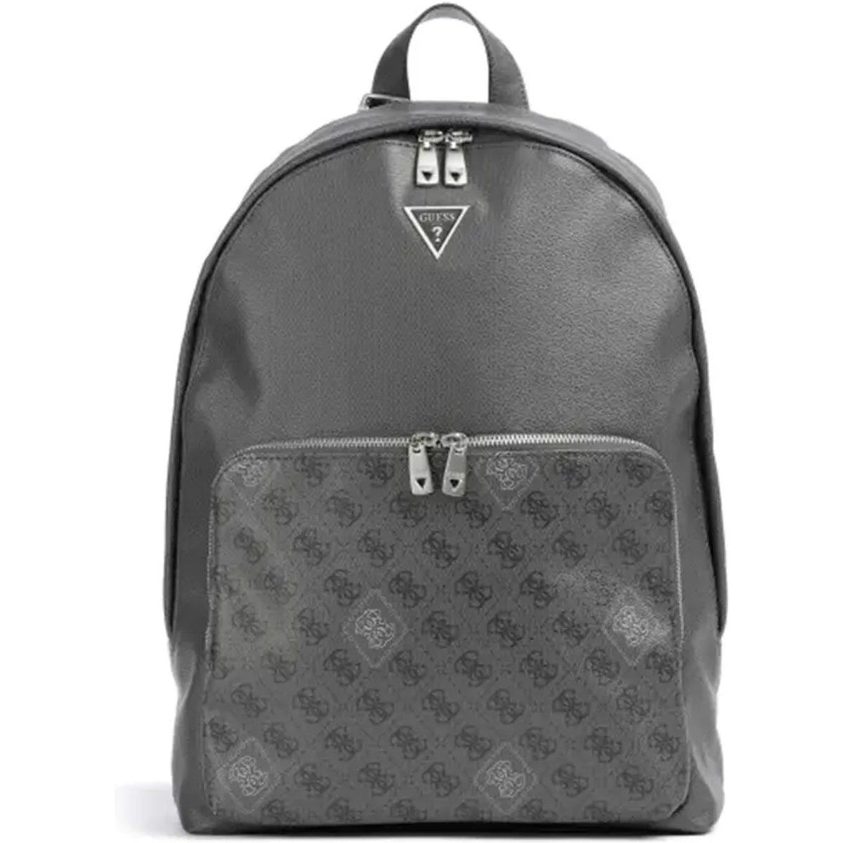 Schlanker Rucksack mit Monogramm-Print
