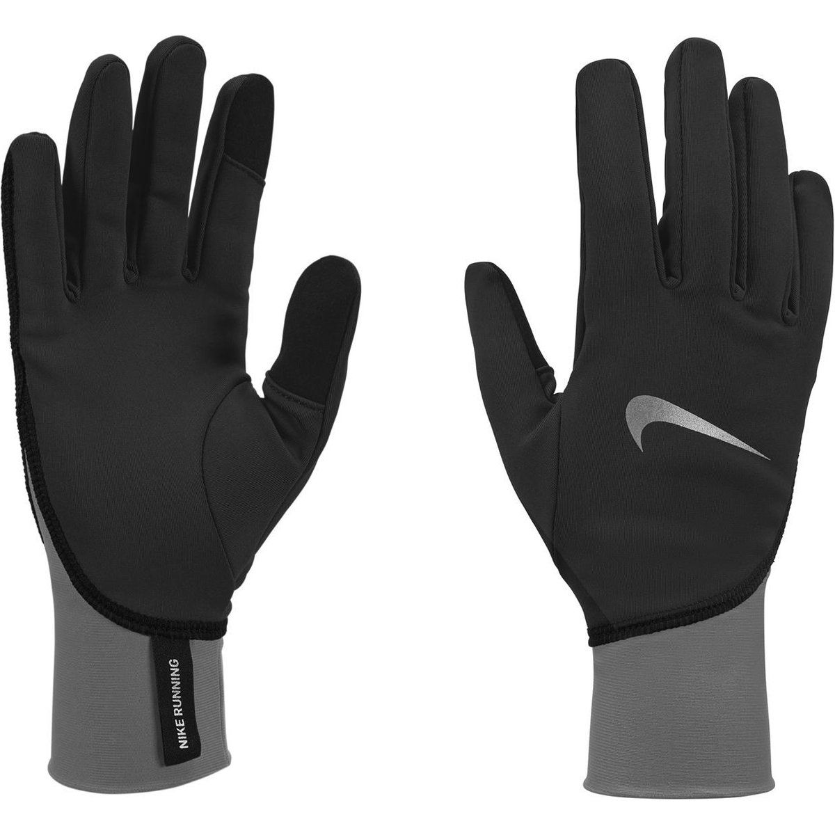 Nike - "Pacer" Handschuhe für Damen, Mittelschwer, Laufen (Schwarz)