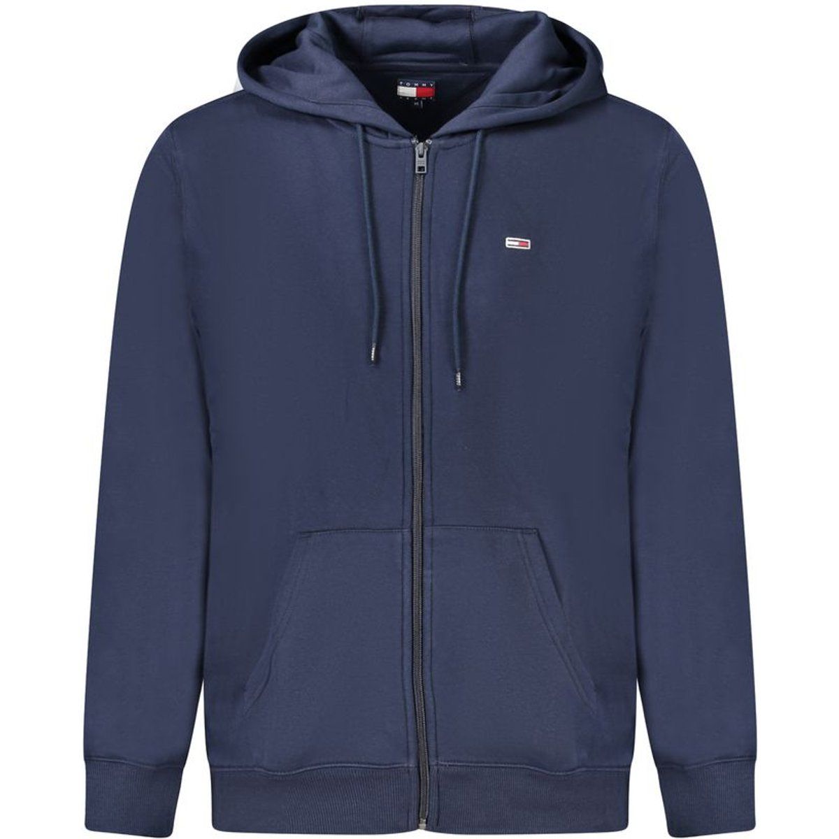 Klassischer Hoodie mit durchgehendem Reißverschluss und Logo