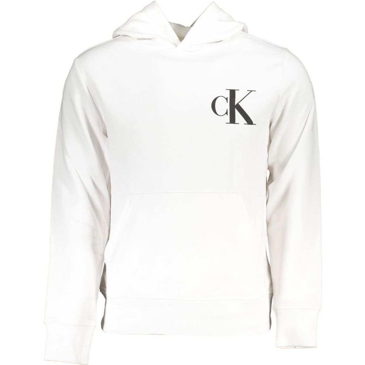Minimalistischer Logo-Print Kapuzenpullover