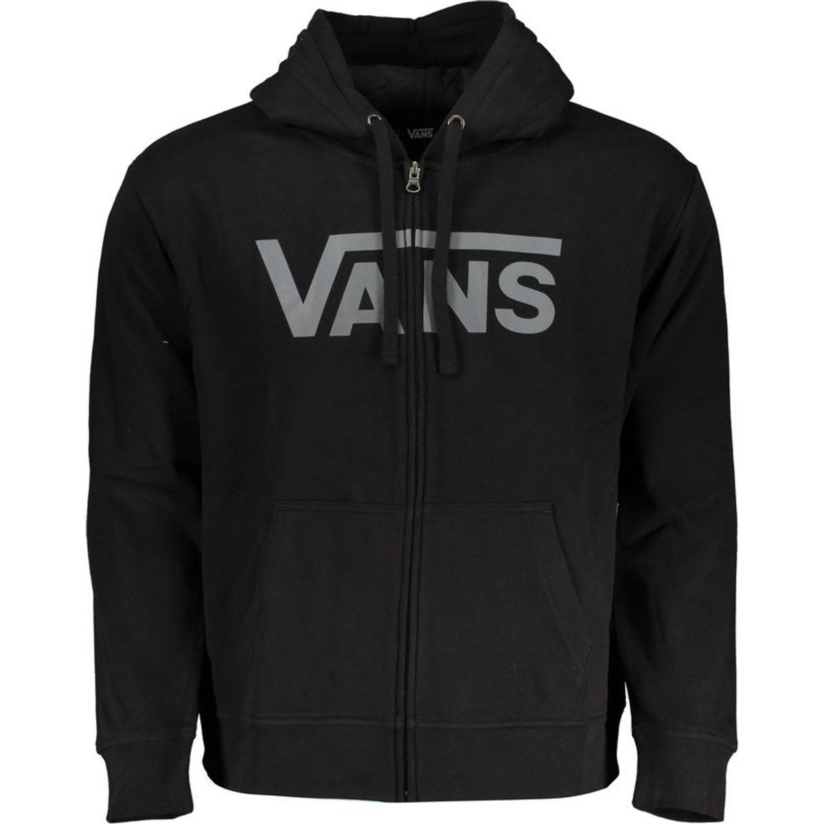 Klassischer Hoodie mit durchgehendem Reißverschluss