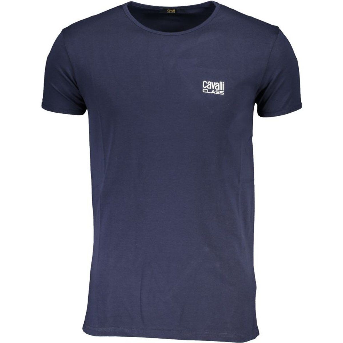 Klassisches Baumwoll-T-Shirt mit Rundhalsausschnitt
