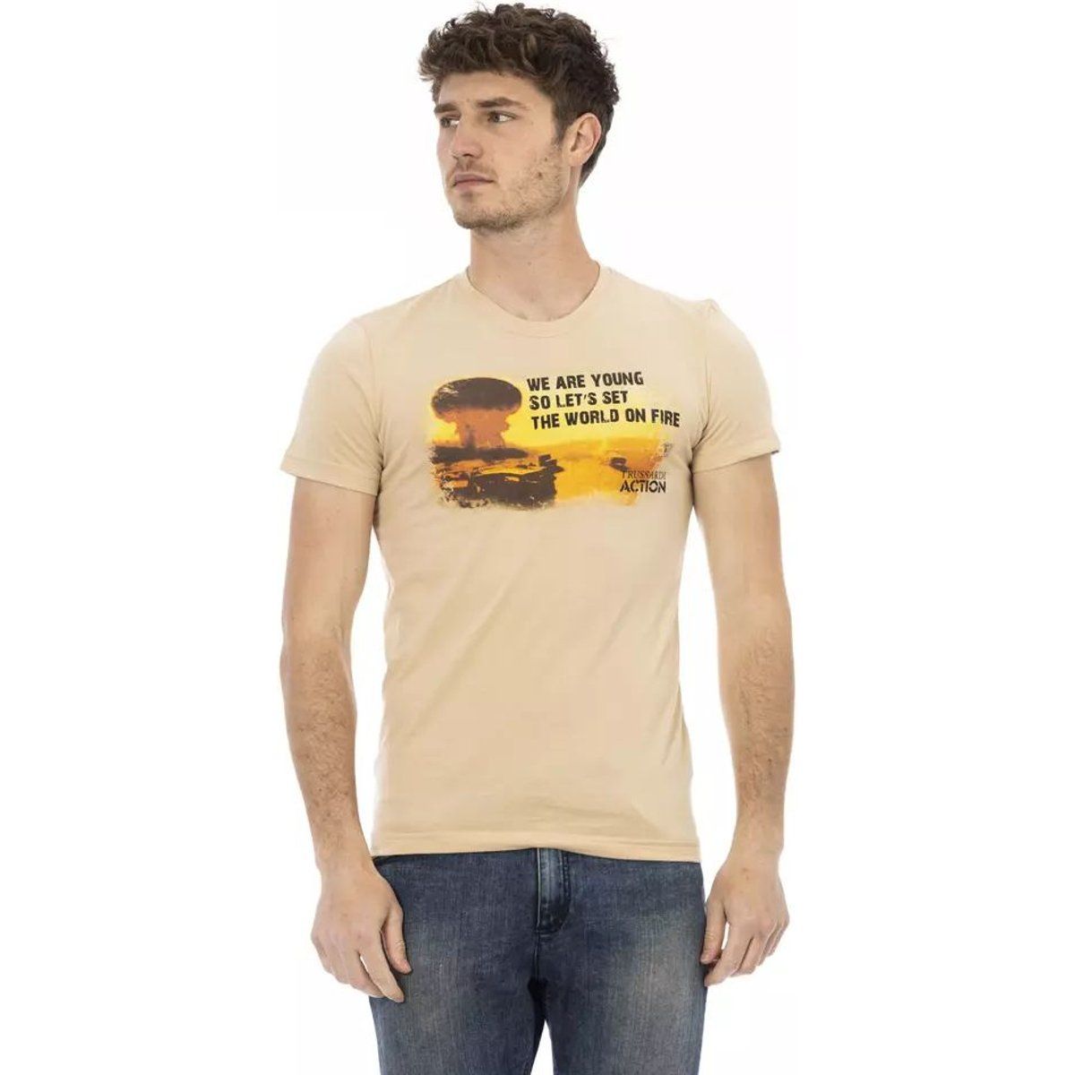 T-Shirt mit Grafikdruck und Rundhalsausschnitt