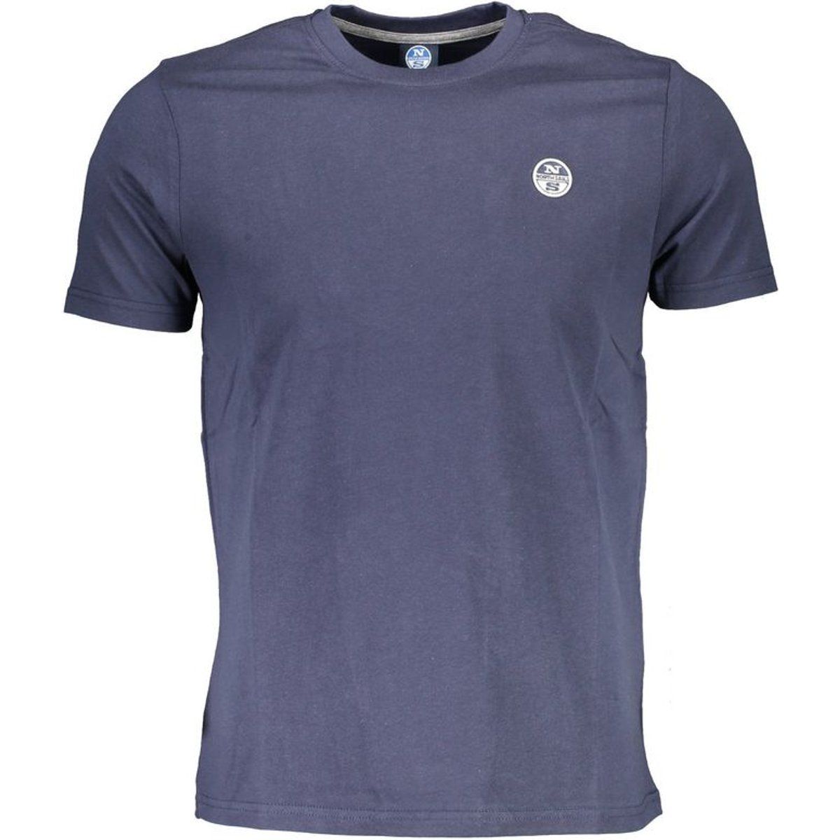 Klassisches Kurzarm-T-Shirt mit Rundhalsausschnitt