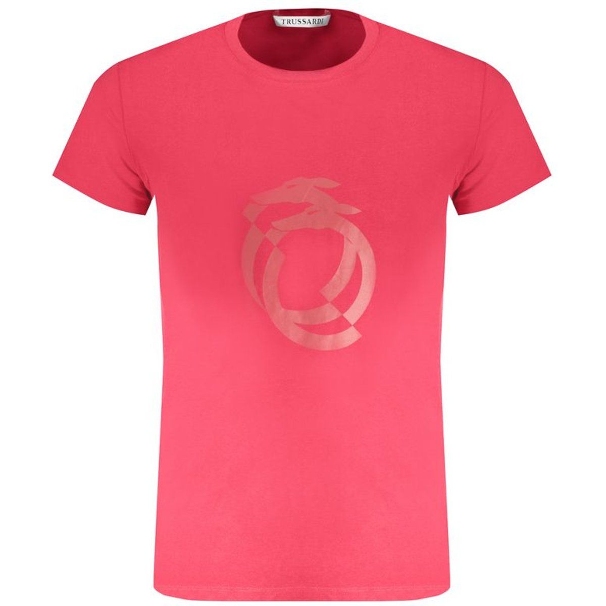 Lässiges Baumwoll-T-Shirt mit Logo-Print