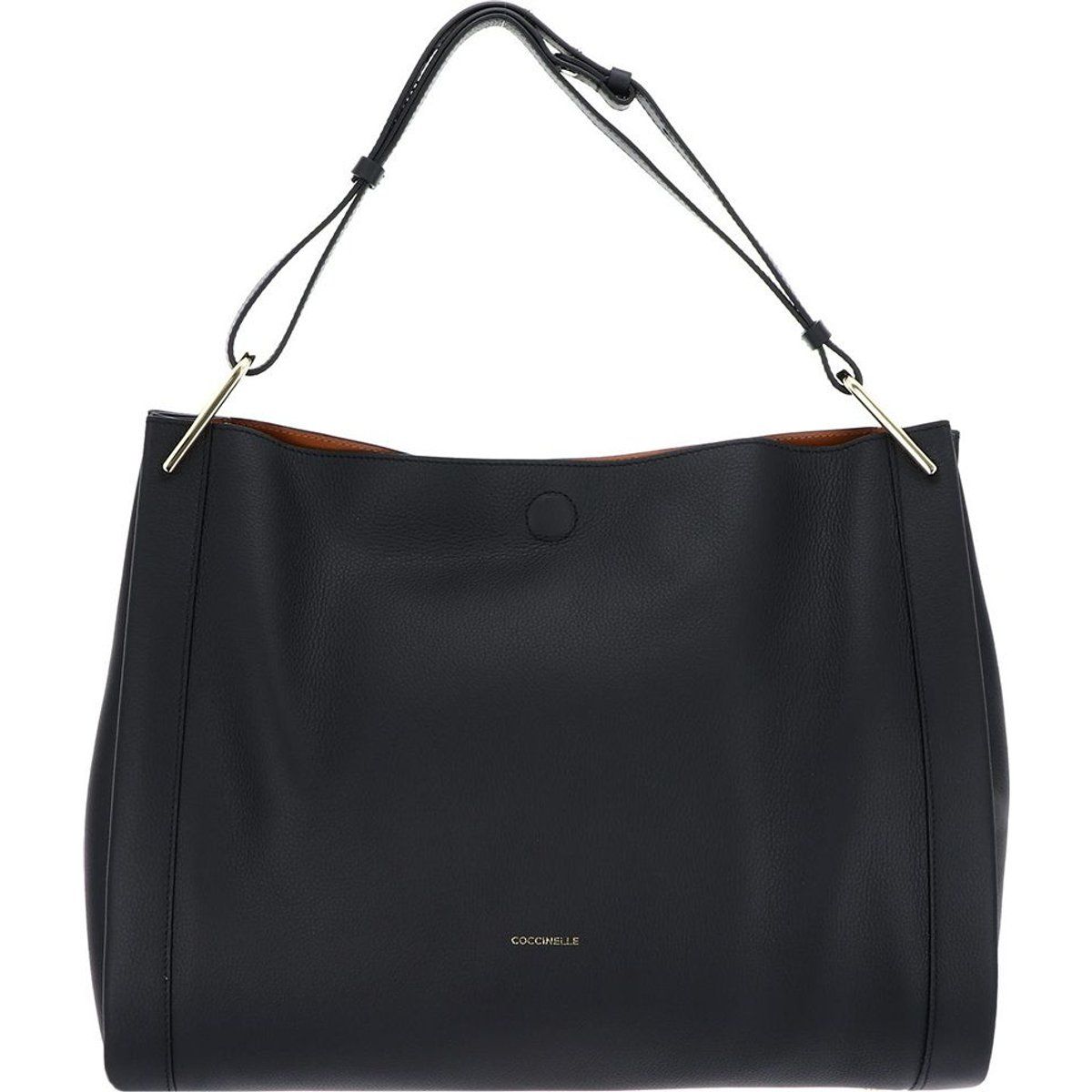 Elegante strukturierte Leder Shopper Tasche