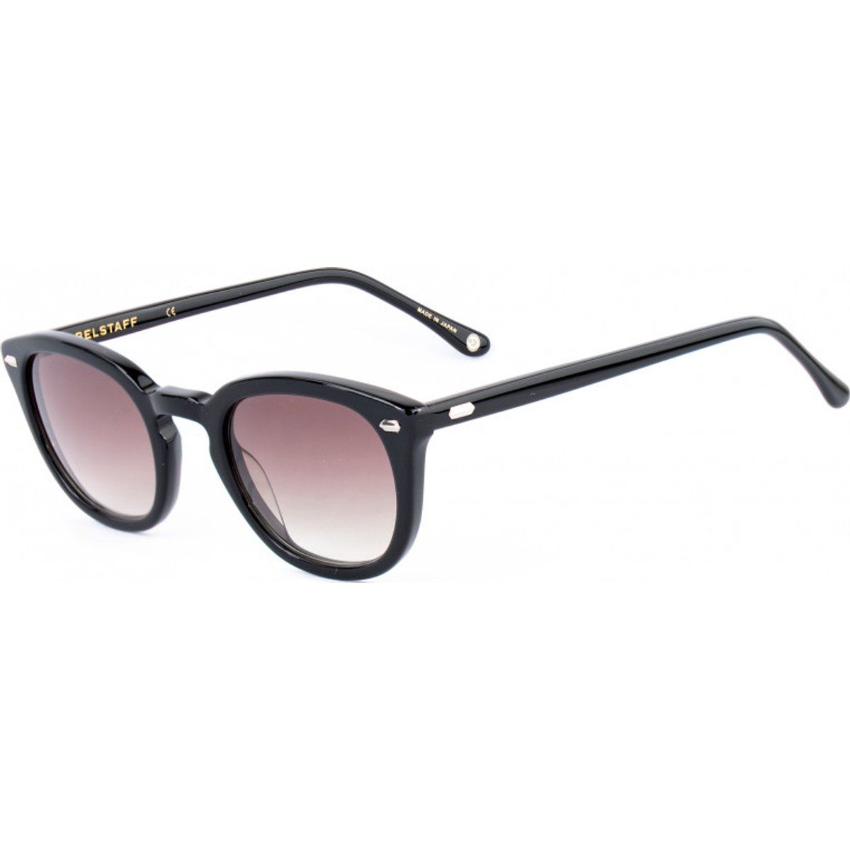 Sonnenbrille mit rundem Rahmen und Farbverlaufsgläsern
