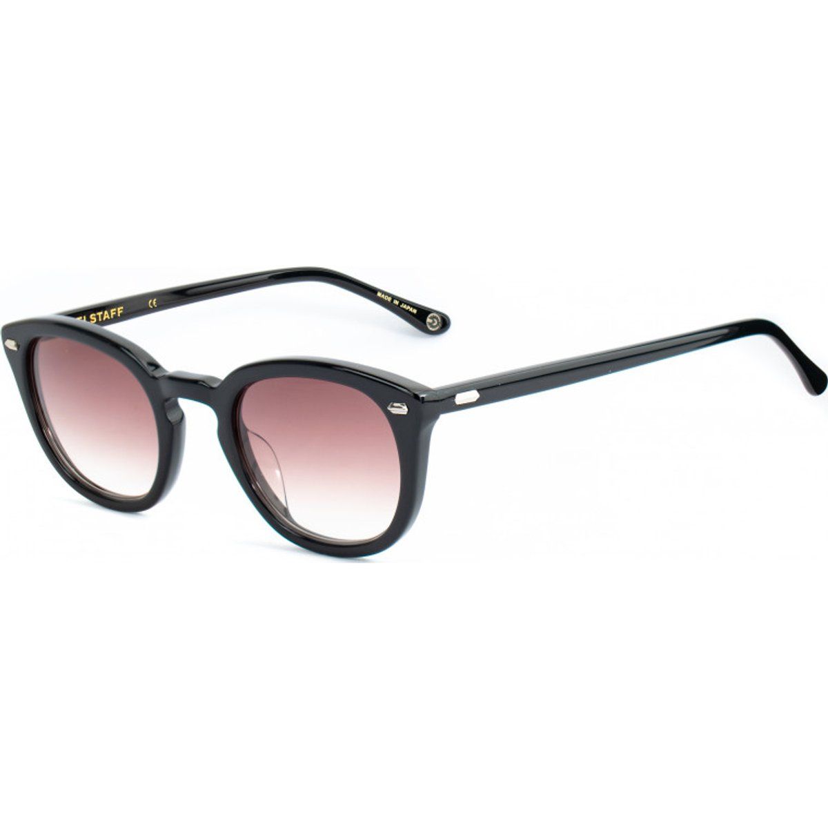 Sonnenbrille mit runden Gläsern und Farbverlauf