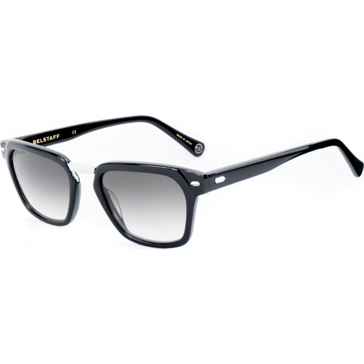 Rechteckige Sonnenbrille mit Farbverlaufsgläsern