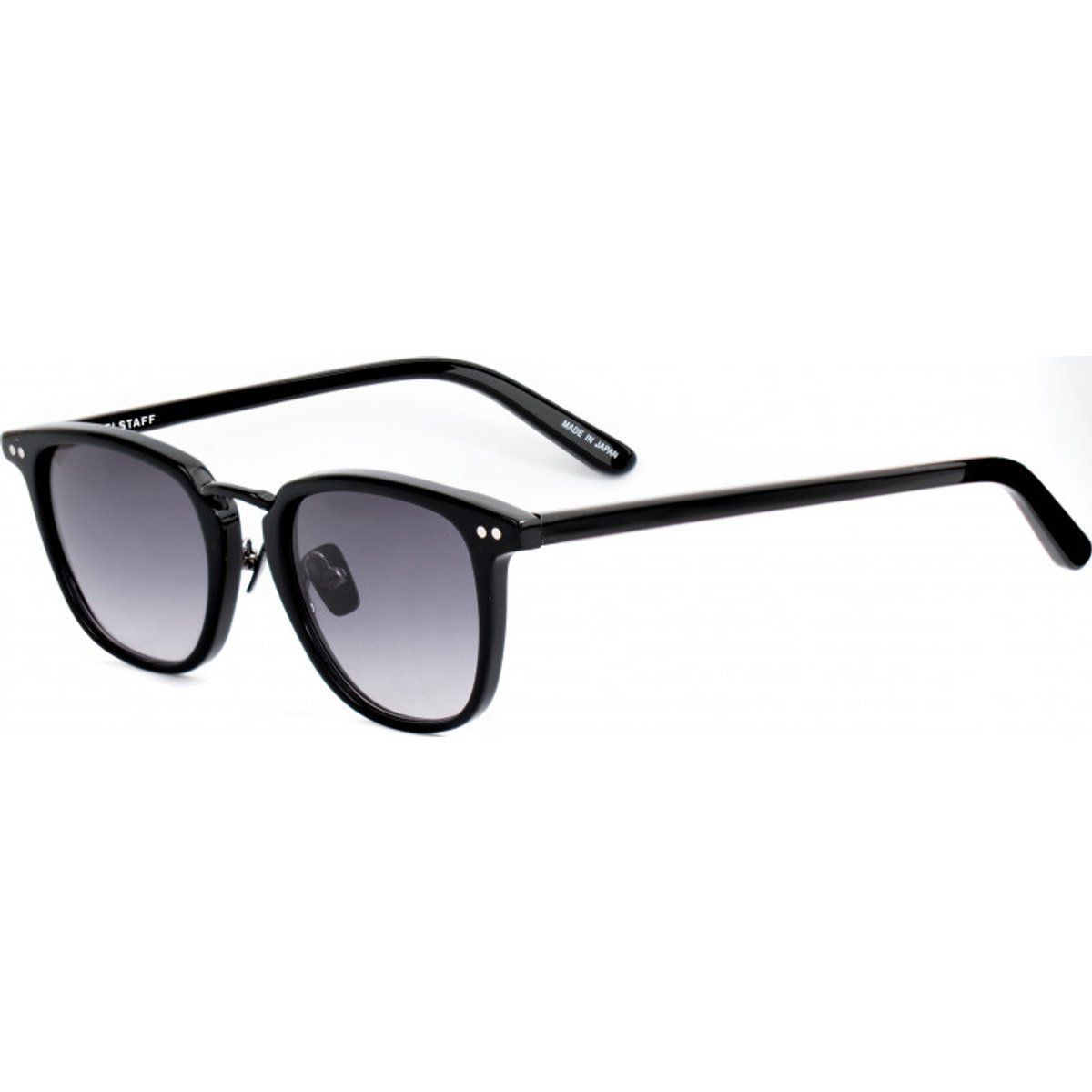 Sonnenbrille mit quadratischem Rahmen und Farbverlaufsgläsern