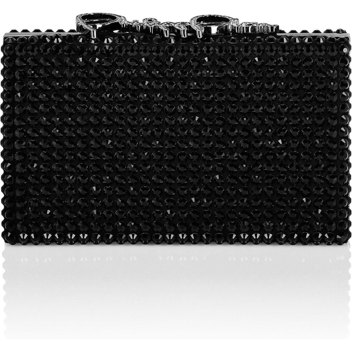 Elegante juwelenbesetzte Abend-Clutch
