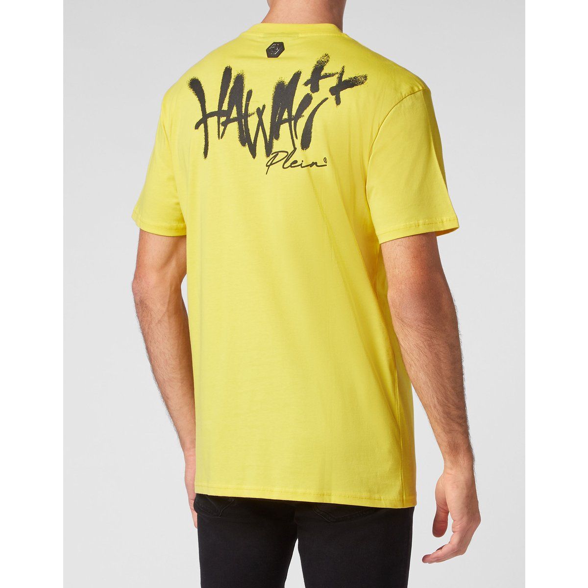 Hawaii Print Baumwoll-T-Shirt