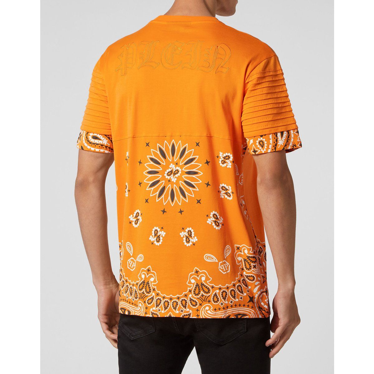 T-Shirt aus Baumwolljersey mit Paisley-Print