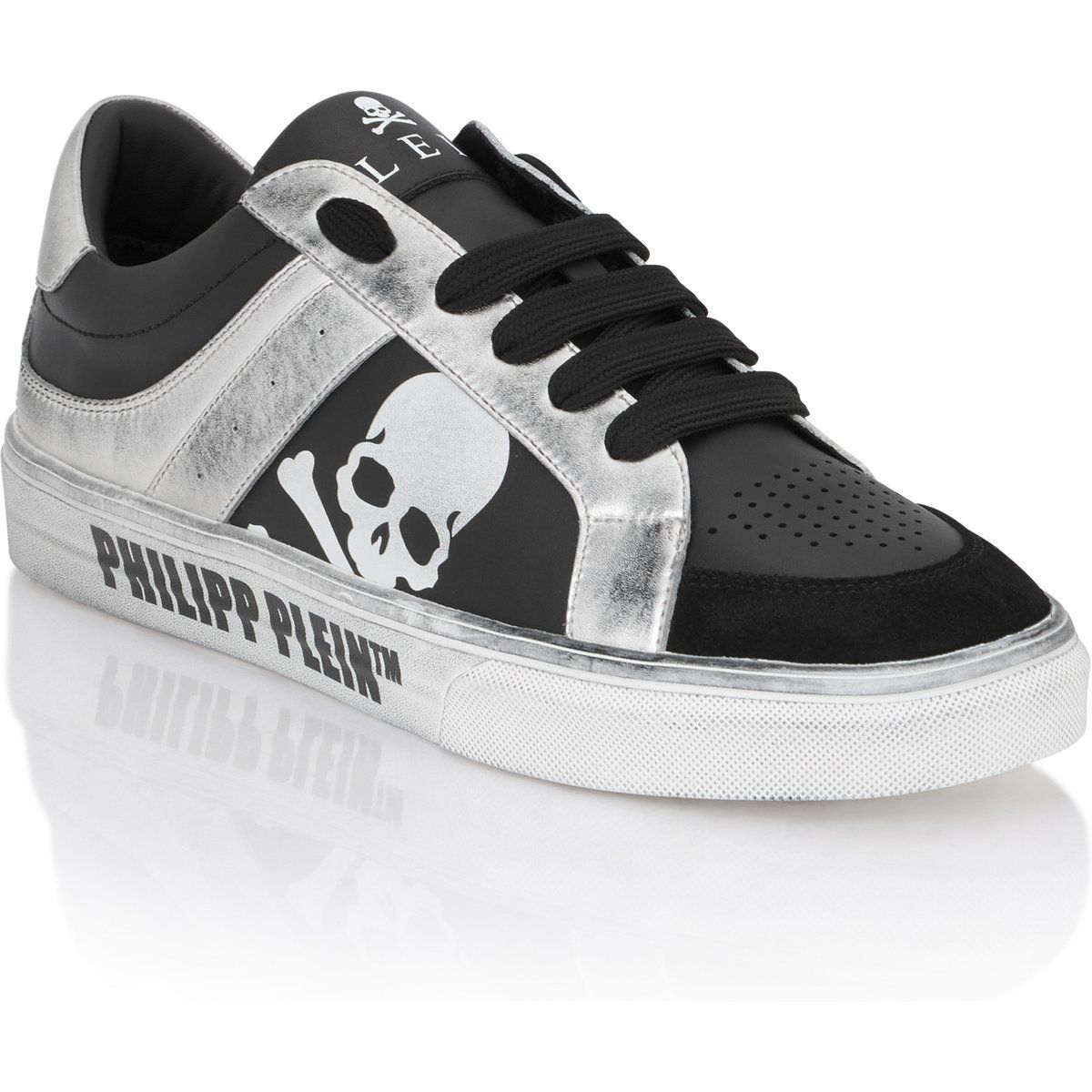 Low-Top Leder-Sneaker