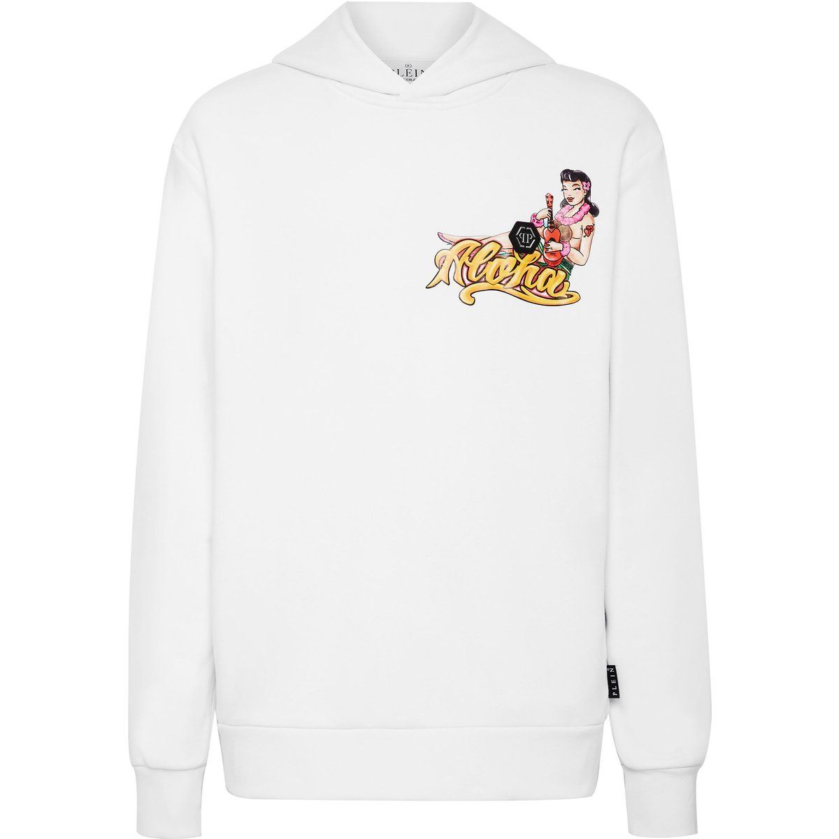 Oversize-Hoodie mit Hawaii Grafik-Print