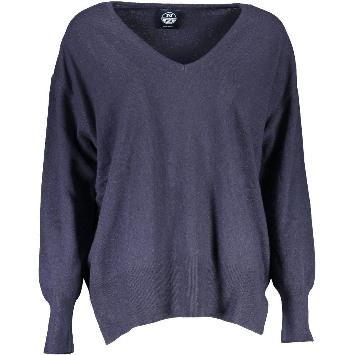 Merinowollpullover mit V-Ausschnitt