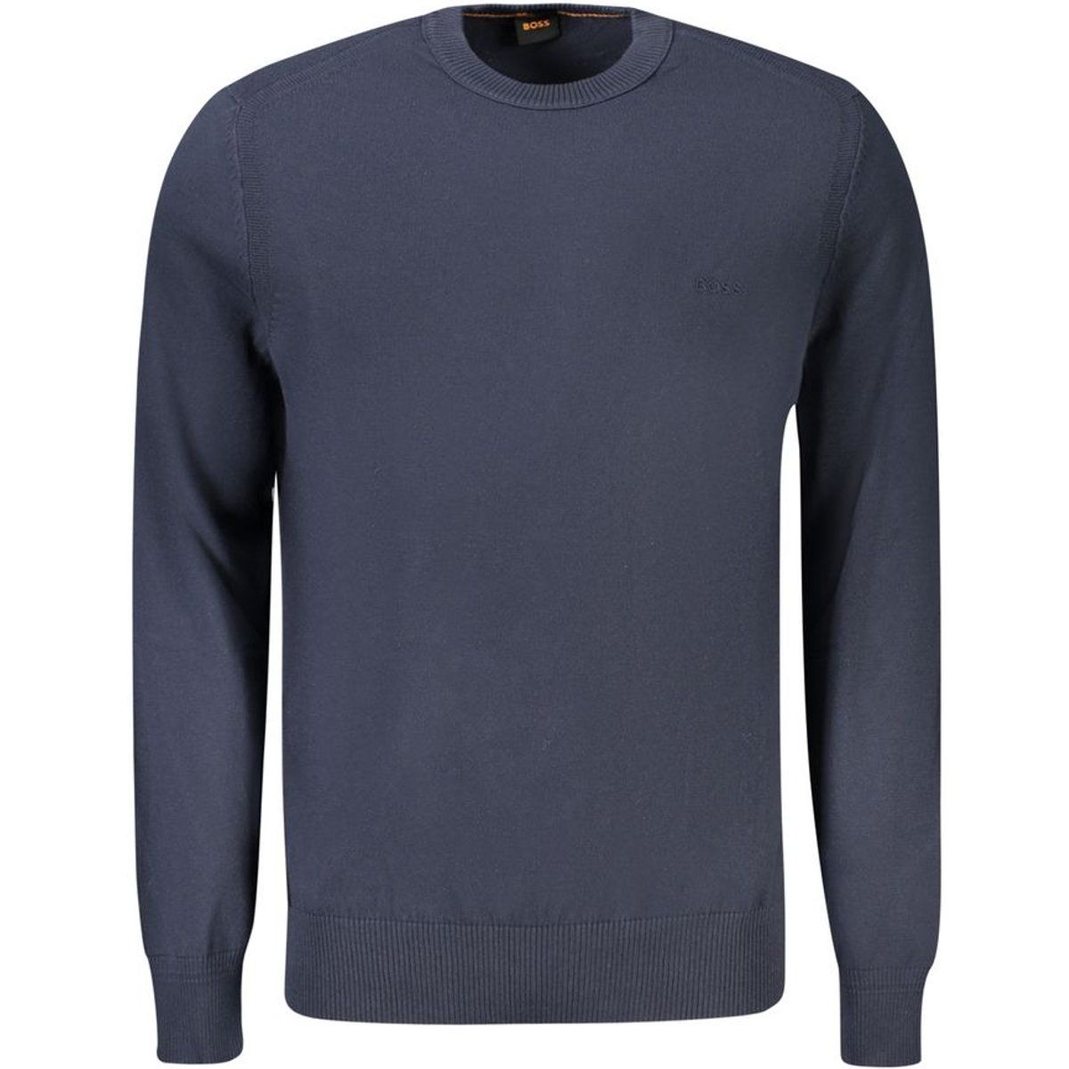 Feiner Strickpullover mit Rundhalsausschnitt aus Baumwolle