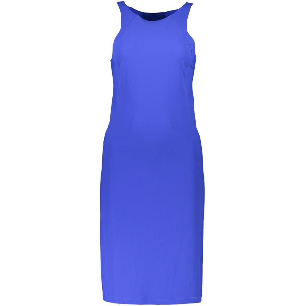 Ärmelloses Etui-Midikleid