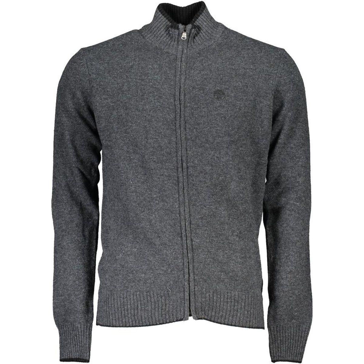 Klassische Strickjacke mit Reißverschluss aus Merinowolle