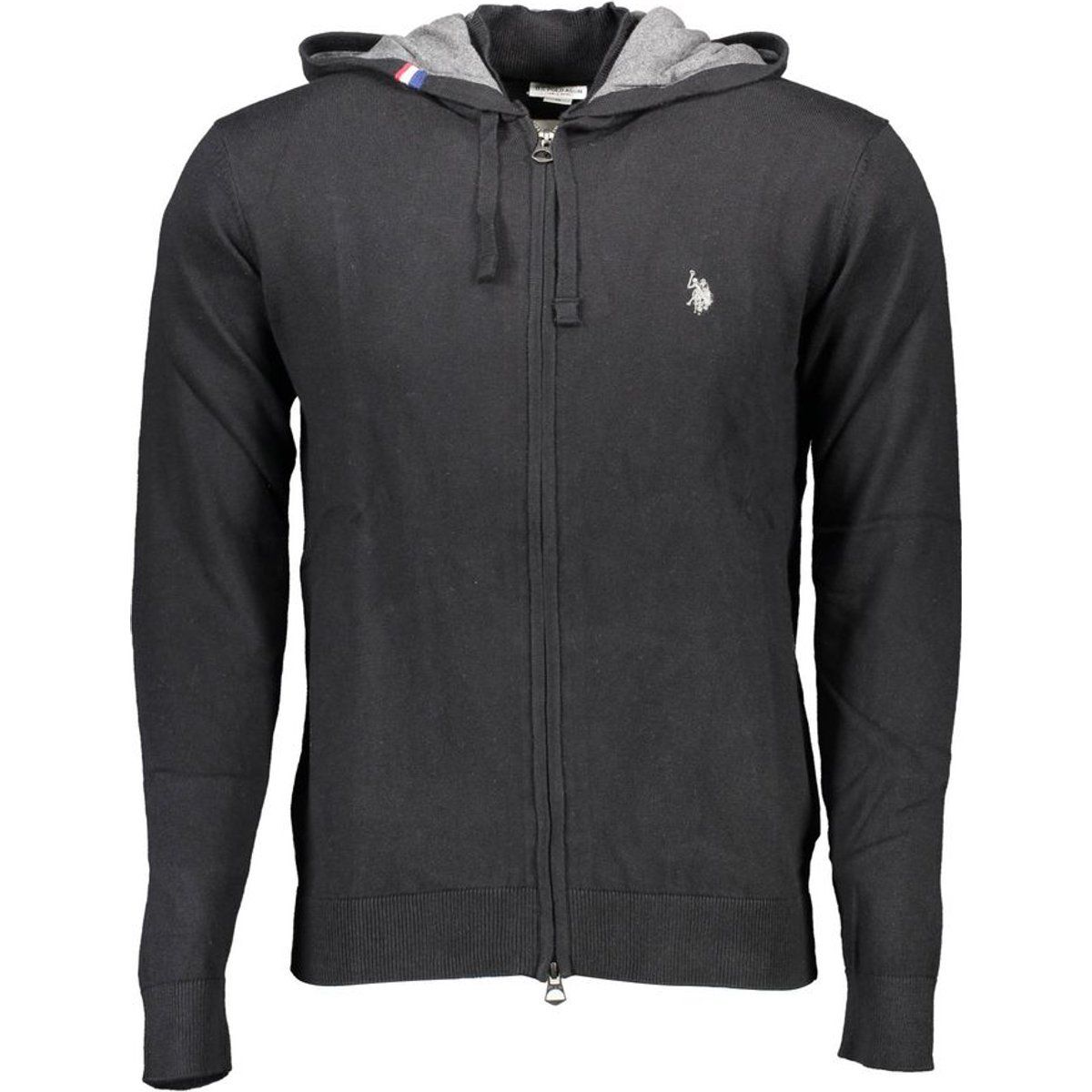 Strick-Hoodie mit Reißverschluss