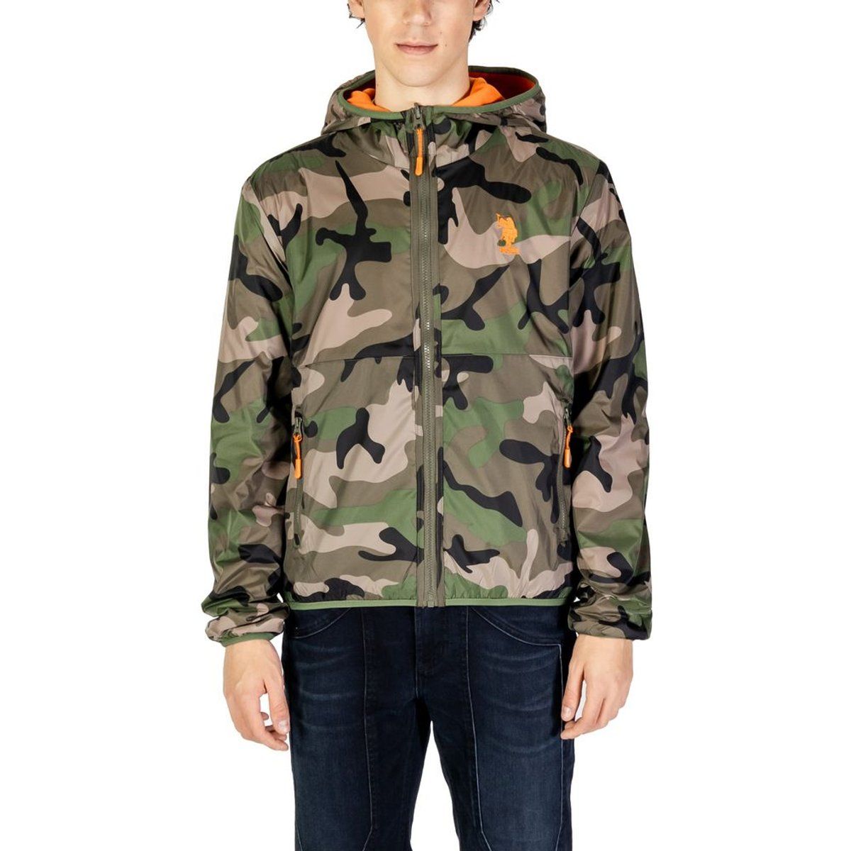 Tarnmuster Kapuzenjacke