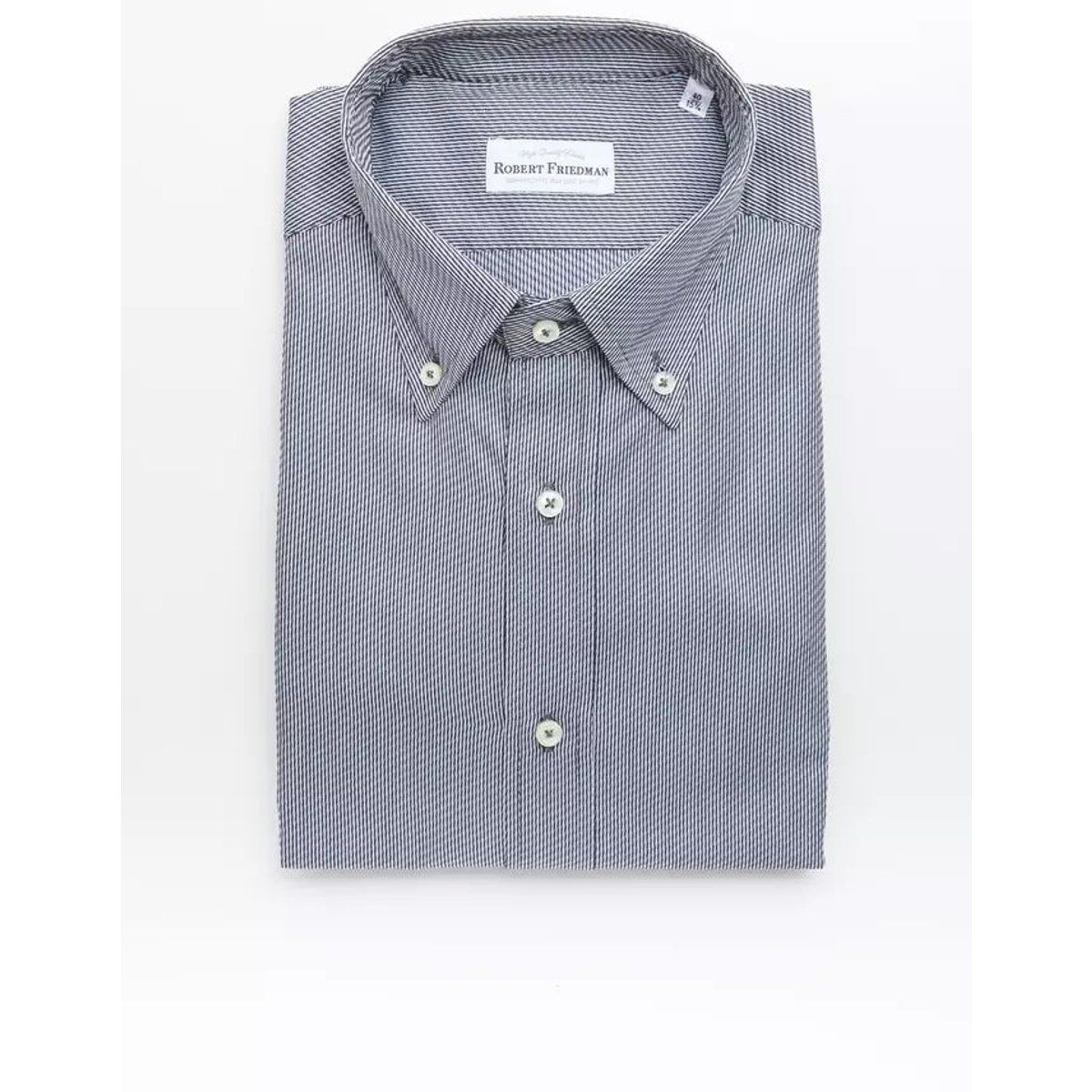 Klassisches Gestreiftes Button-Down Hemd
